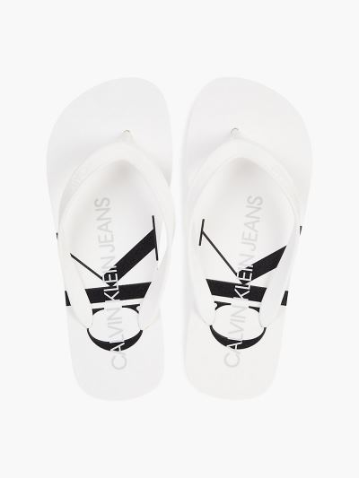 Calvin Klein Cipők HU612612 | Calvin Klein Tpu Upper Női Strandpapucs Világos Fehér